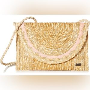 *NWT* Roxy ‘Salty But Sweet’ Straw Bag